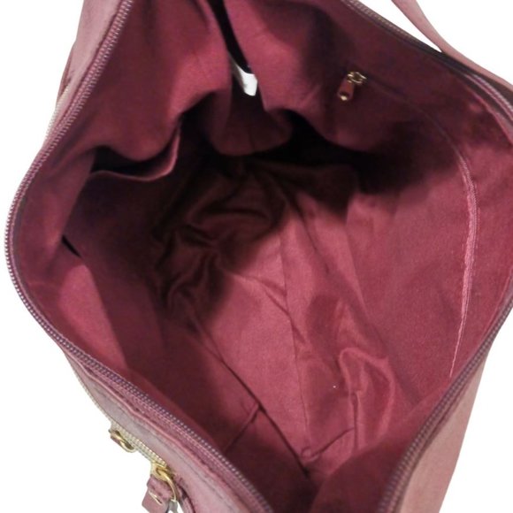 Faux Suede Hobo Purse - Picture 9 of 10